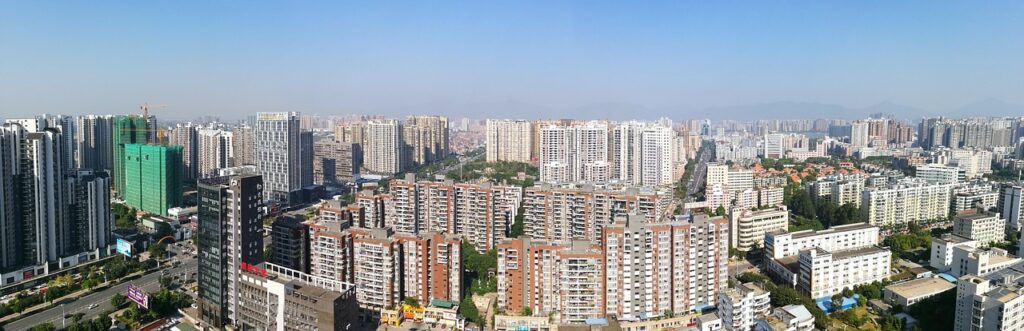 tall building, building, city, develop